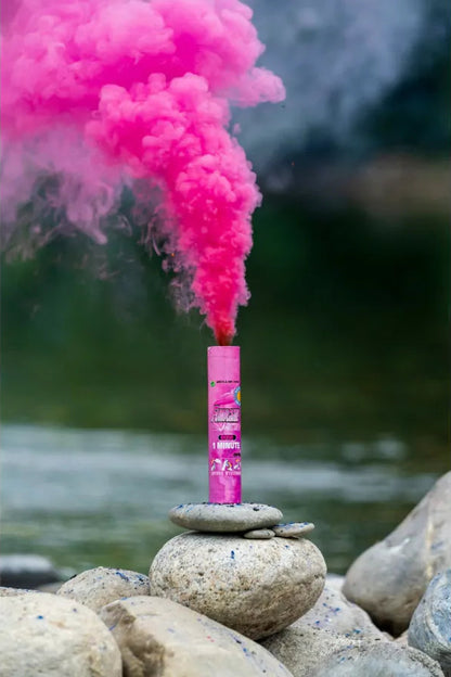 Fumigène a frottoir® Rose 1 minute