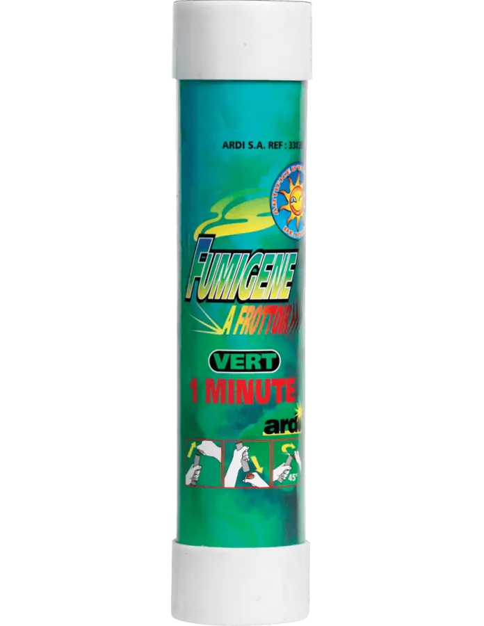 Fumigène a frottoir® Vert 1 minute