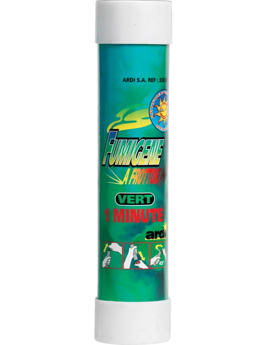 Fumigène a frottoir® Vert 1 minute