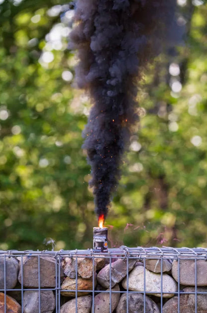 Fumigène en pot ® Noir 1 minute