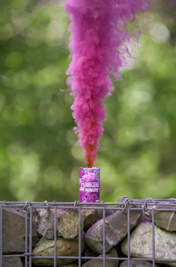 Fumigène en pot ® Rose 1 minute