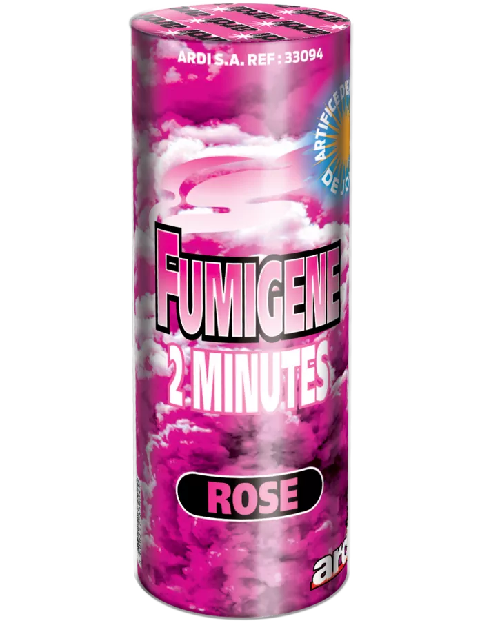 Fumigène en pot ® Rose 2 minute
