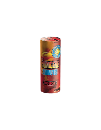 Fumigène en pot ® Rouge 2 minute