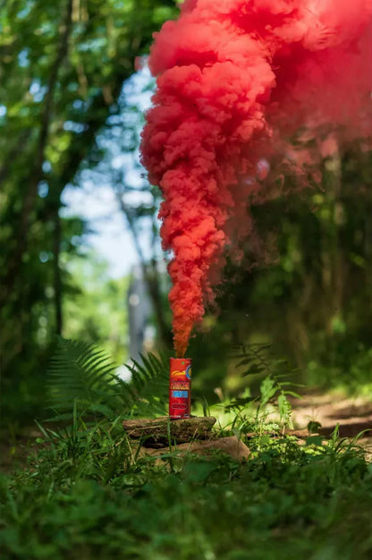 Fumigène en pot ® Rouge 2 minute