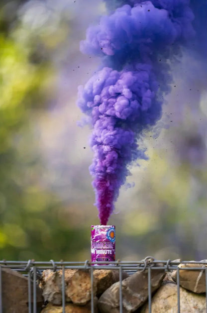 Fumigène en pot ® Violet 1 minute