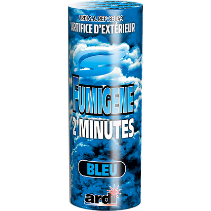 Fumigène en pot ® Bleu 2 minute